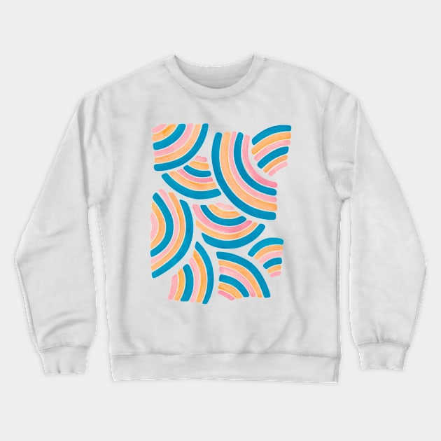 Rainbow Arches Crewneck Sweatshirt by ToiledeLina